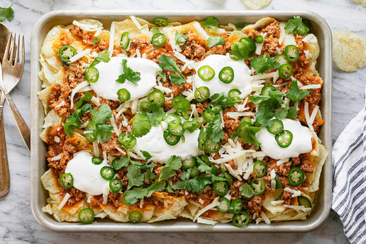 Ground Beef Potato Nachos