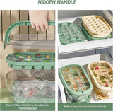 FUJUNI Ice Cube Tray With Lid