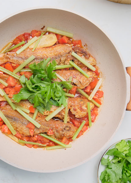 Tomato Flavored Redwood Fish