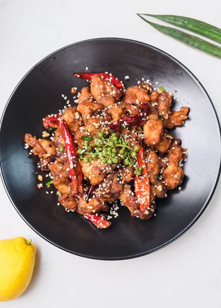 Chicken Drumsticks with  Garlic and Pepper