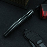 Folding knife self-defense outdoor camping multi-functional knife portable nylon 8Cr13MoV folding knife