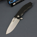G10 non-slip handle high hardness outdoor camping folding knife