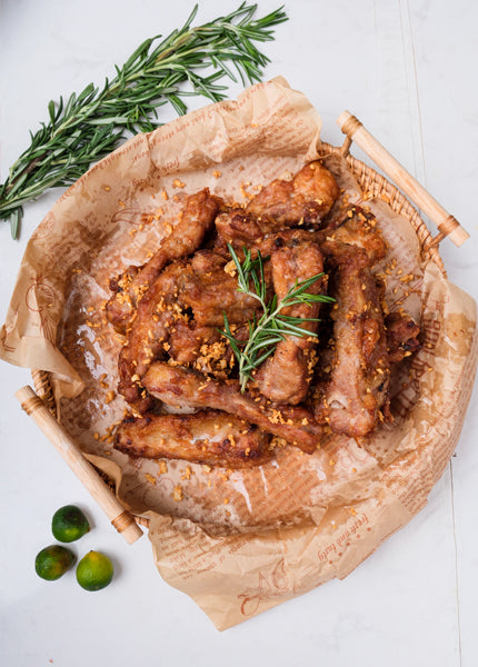 Pork Ribs with Garlic