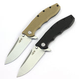 G10 non-slip handle high hardness outdoor camping folding knife