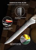 FUJUNI HF Series Damascus Steel 5.5" Boning Knife