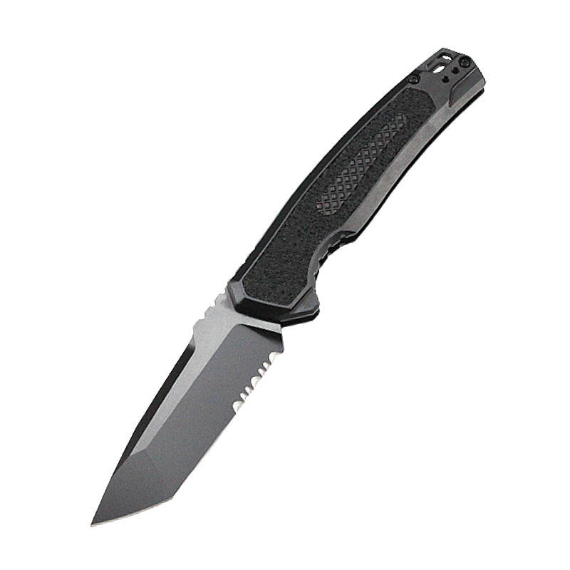 Outdoor folding knife aviation aluminum alloy handle multifunctional pocket knife camping folding knife