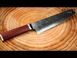 FUJUNI LF Series Damascus Steel 8" Kiritsuke Knife